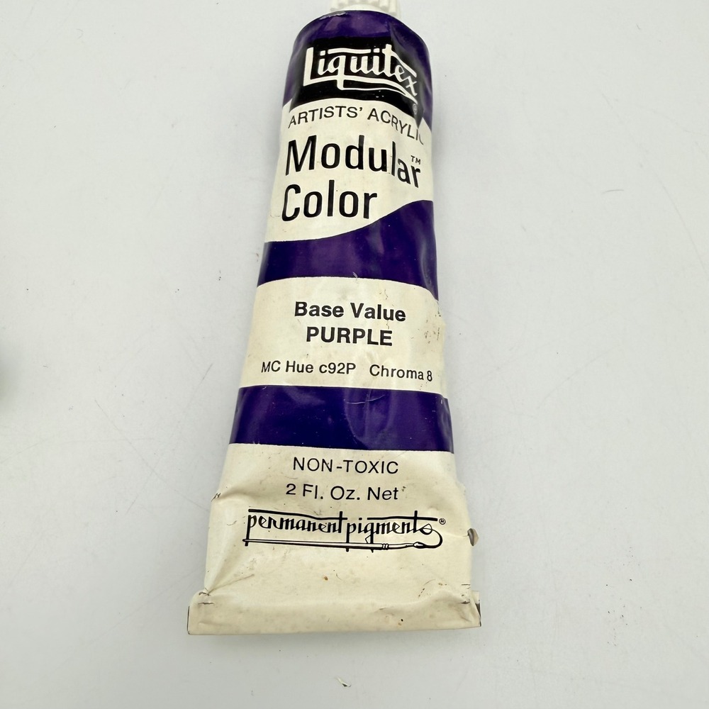 Liquitex Artists Acrylic Modular Color Purple Base Value MC Hue c92P 2oz Tube
